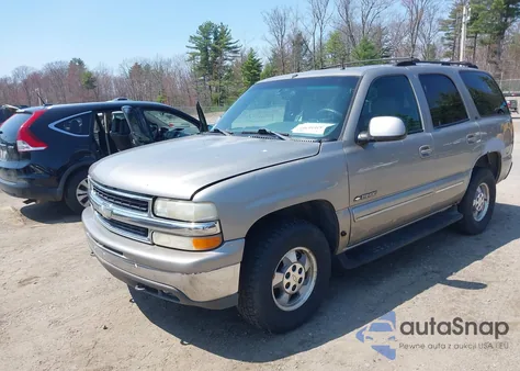 2002 Chevrolet Tahoe Lt from USA, damaged, VIN 1GNEK13Z82J150300